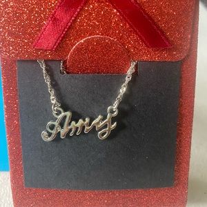 Nice! Amy name necklace